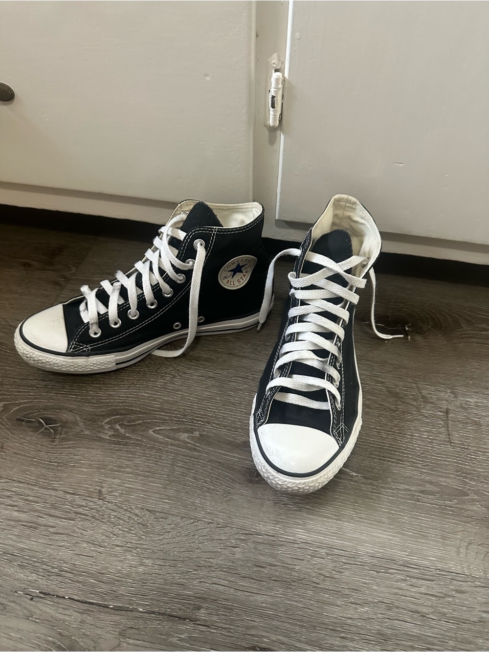 Converse Black and White Low-Top Sneaker - Picture 3 of 8